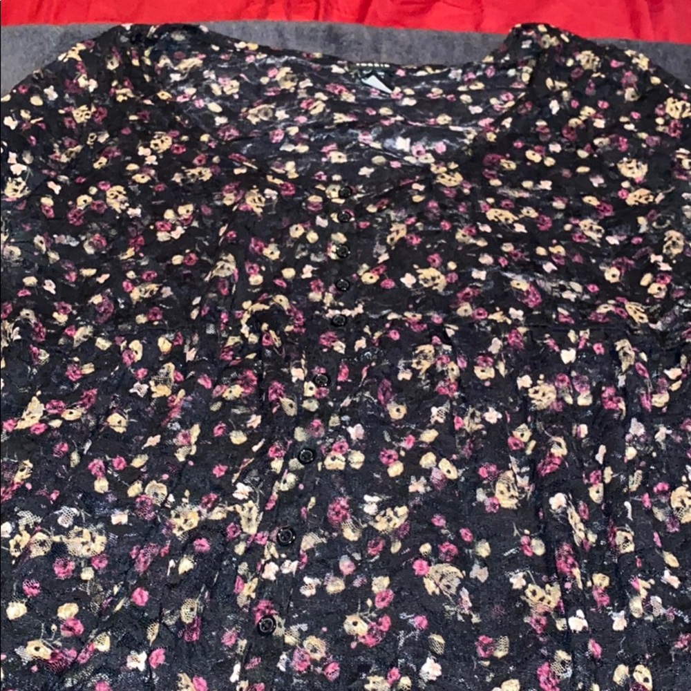 Torrid Lace Top Size 2